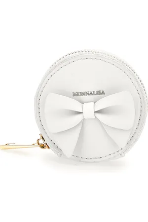 MONNALISA Regenerated leather bracelet purse
