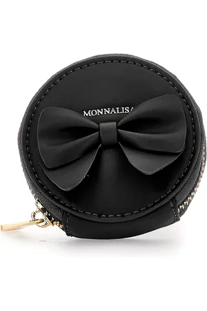 MONNALISA Regenerated leather bracelet purse