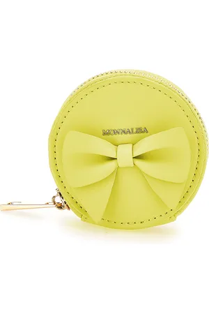 MONNALISA Regenerated leather bracelet purse