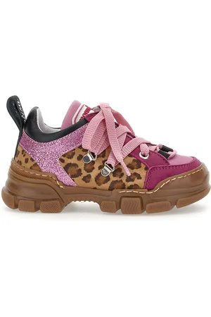 MONNALISA Animal print chunky boots