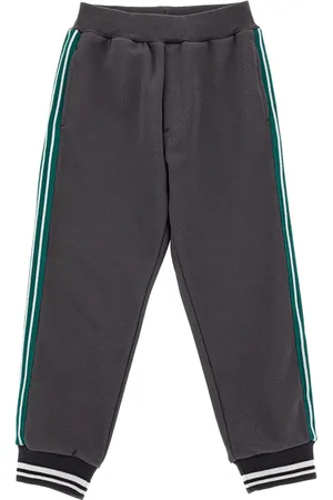 MONNALISA Fleece joggers with coloured bands