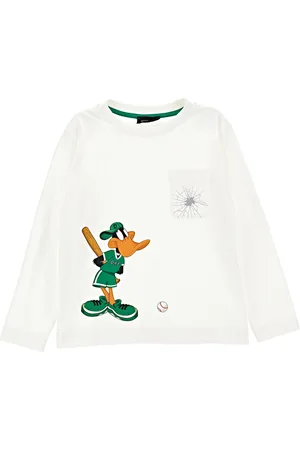 MONNALISA Daffy Duck cotton T-shirt