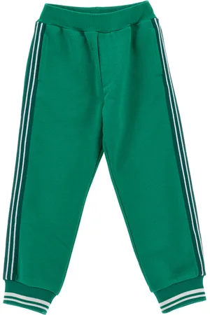 MONNALISA Fleece joggers with coloured bands