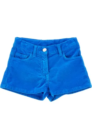 Chiara Ferragni CF Graffiti velvet shorts