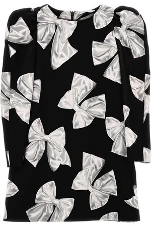 MONNALISA Maxi bows cady dress