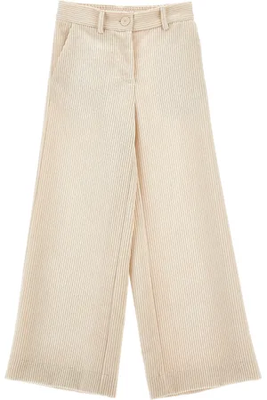 MONNALISA Wide-leg corduroy trousers