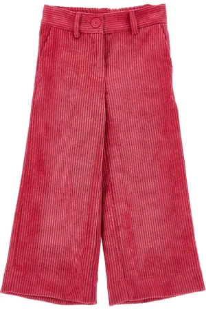 MONNALISA Wide-leg corduroy trousers