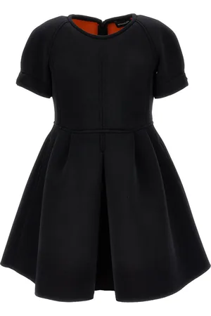 MONNALISA Neoprene dress with pleats