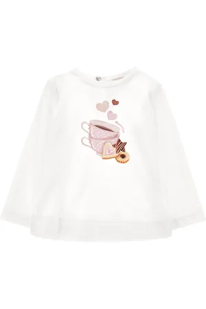 MONNALISA Sweet treats print jersey T-shirt