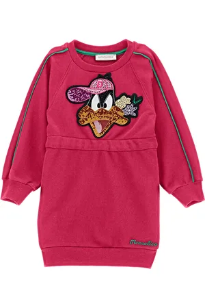 MONNALISA Daffy Duck sweatshirt dress