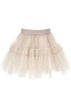 MONNALISA Tulle circle skirt