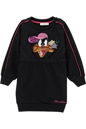 MONNALISA Daffy Duck sweatshirt dress
