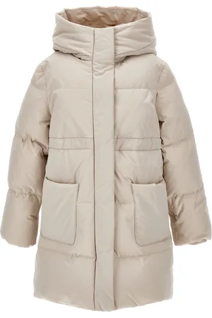 MONNALISA Genuine down long nylon down jacket