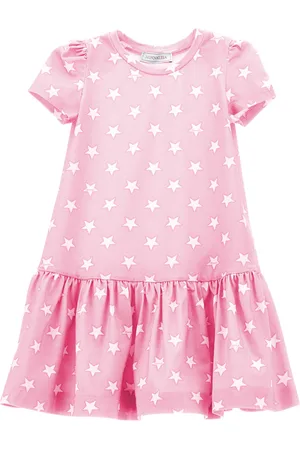 MONNALISA Stars jersey dress
