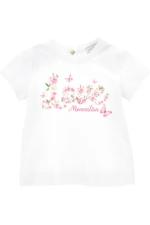 MONNALISA Love jersey T-shirt