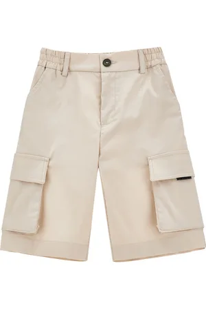 MONNALISA Stretch cargo Bermuda shorts