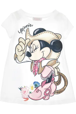 MONNALISA Minnie print maxi T-shirt