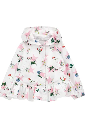 MONNALISA Star print windproof jacket