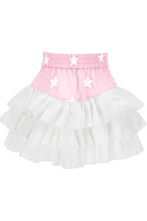 MONNALISA Star skirt with flounces