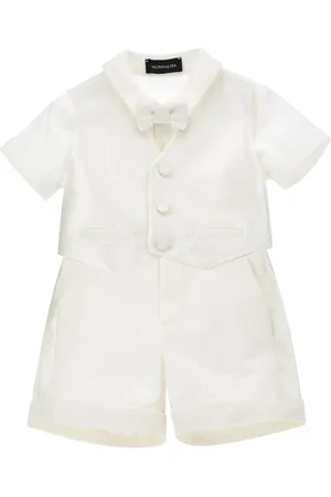 MONNALISA Satin two-piece formal suit