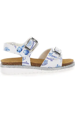 MONNALISA Marine print sandals