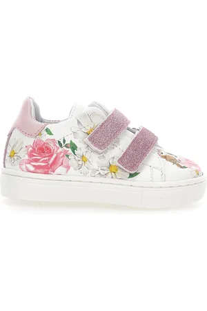 MONNALISA Floral print sneakers