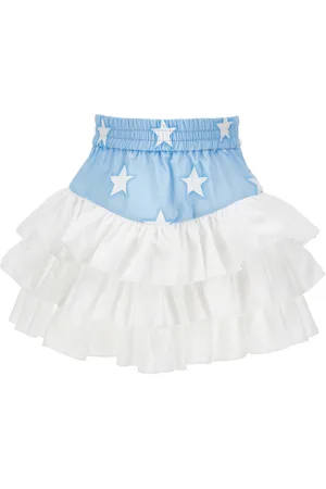 MONNALISA Star skirt with flounces
