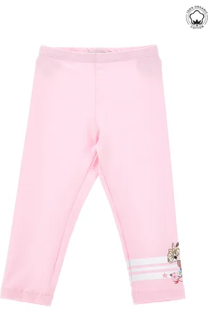 MONNALISA Minnie organic cotton leggings