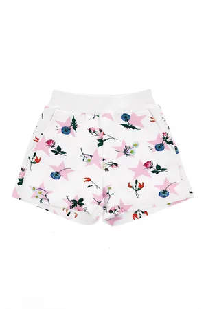 MONNALISA Fleece shorts with a star print