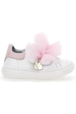 MONNALISA Nappa leather tennis shoes