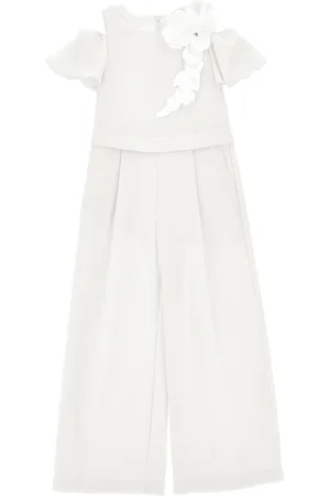MONNALISA Elegant cady jumpsuit