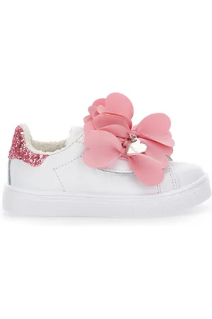 MONNALISA Sneakers with fabric petals