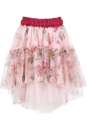 MONNALISA Long tulle skirt