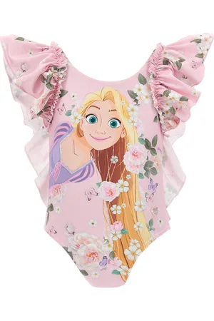 MONNALISA Rapunzel one-piece swimsuit