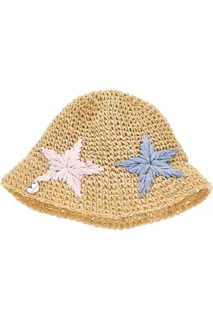 MONNALISA Straw hat with stars
