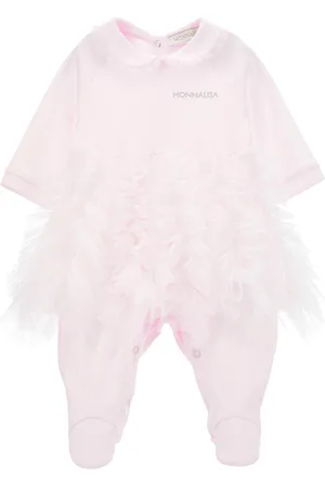 MONNALISA Playsuit with ruffled skirt