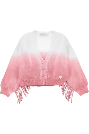 MONNALISA Shaded cotton cardigan