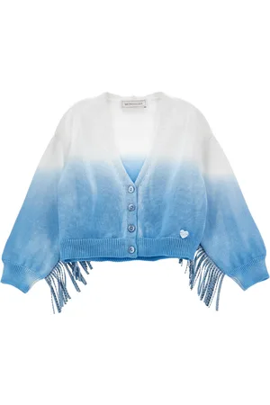 MONNALISA Shaded cotton cardigan