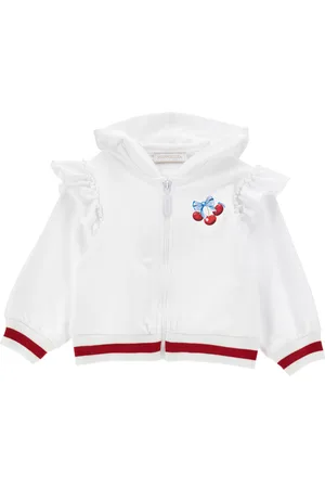 MONNALISA Cotton fleece hoodie