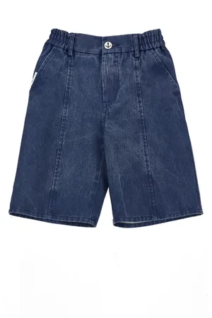 MONNALISA Faded cloth Bermuda shorts