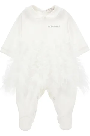 MONNALISA Playsuit with ruffled skirt