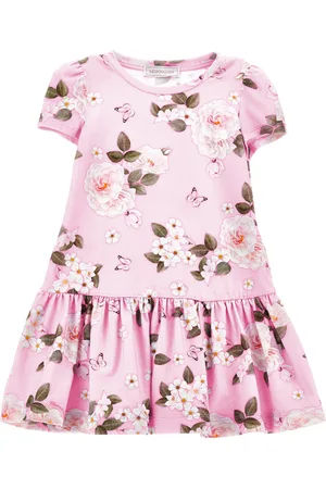 MONNALISA Low-waisted jersey dress