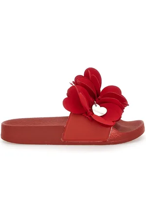MONNALISA PVC sandals with petals