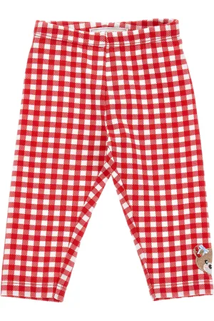 MONNALISA Teddy bear jersey leggings