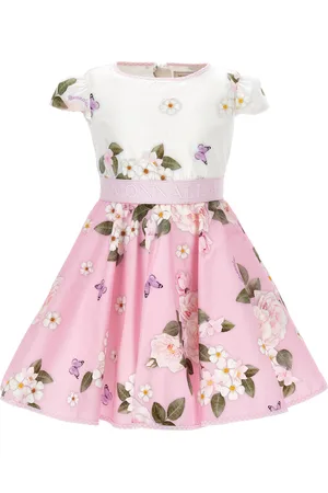 MONNALISA Iconic design poplin dress