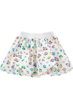 Chiara Ferragni Rose cotton skirt