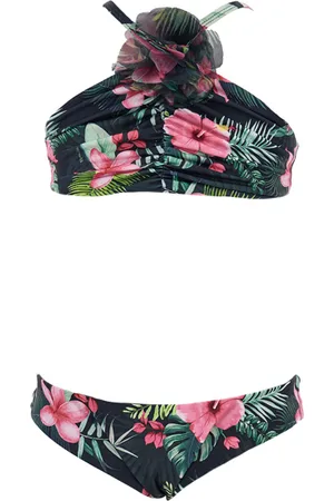 MONNALISA Jungle print stretch bikini