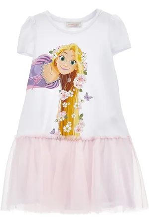 MONNALISA Rapunzel jersey dress