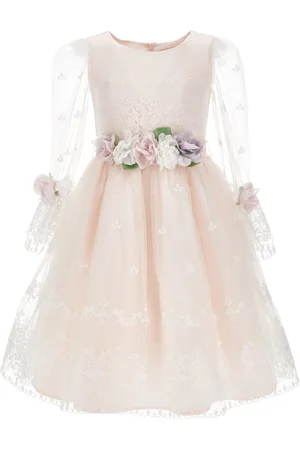 MONNALISA Embroidered Lulu dress