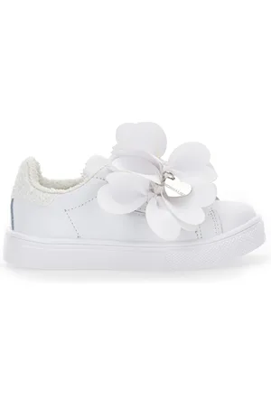 MONNALISA Sneakers with fabric petals